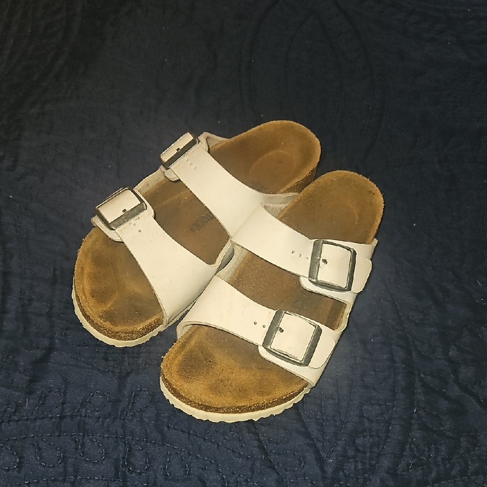 Kids White Sandals
